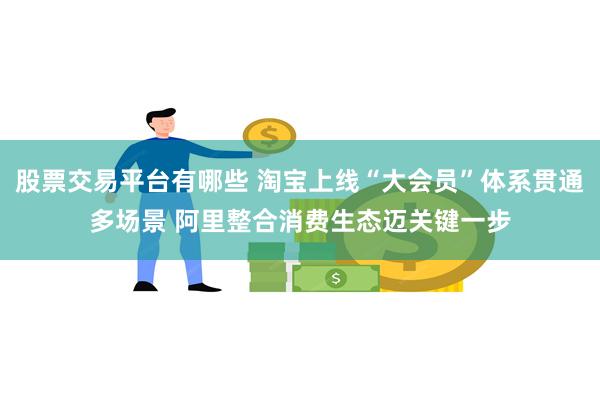 股票交易平台有哪些 淘宝上线“大会员”体系贯通多场景 阿里整合消费生态迈关键一步